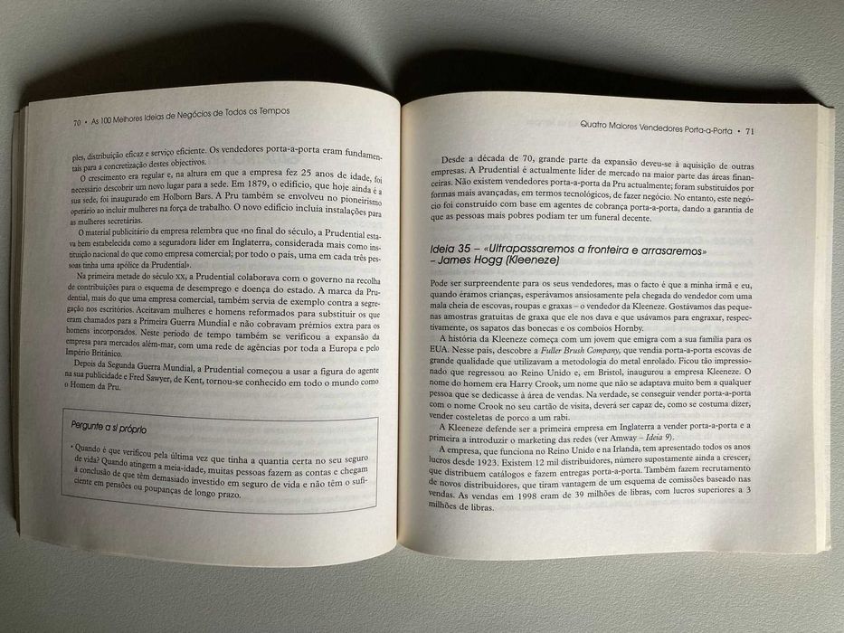 As 100 Melhores Ideias de Negócios de Todos os Tempos