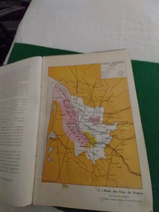 Les grands  vins de Bordeaux, extrait de Lannuaire de la Gironde