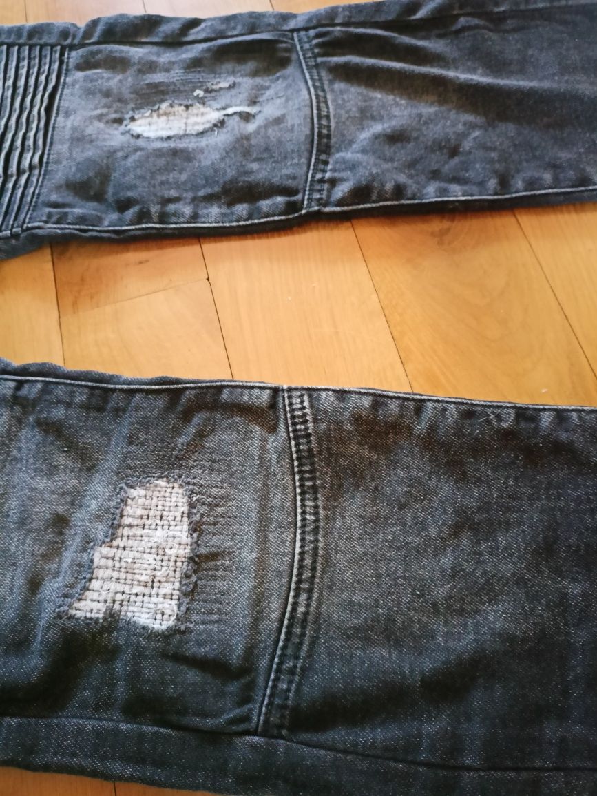 Spodnie dżinsowe, cienkie wzrost 165-175