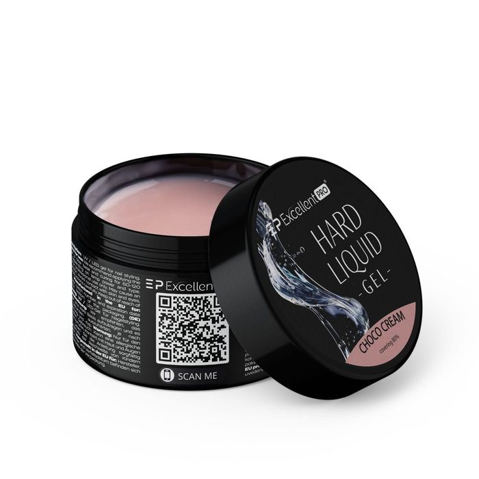 Excellent PRO Hard Liquid Gel żel budujący Choco Cream 15g