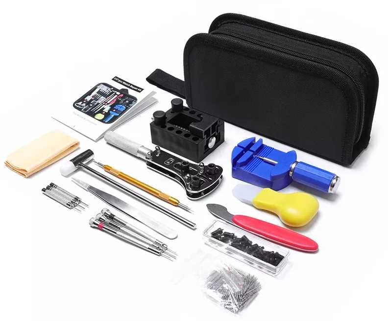 Kit 147 peças ferramentas relógios reparação reparar relógios NOVO