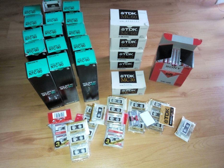 microcassette SONY / TDK MC30 MC60 MC90 NTC90