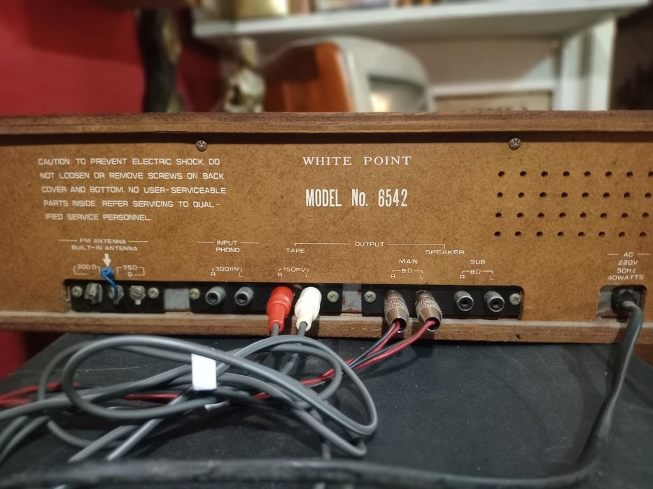 vendo receiver cartuchos whitepoint