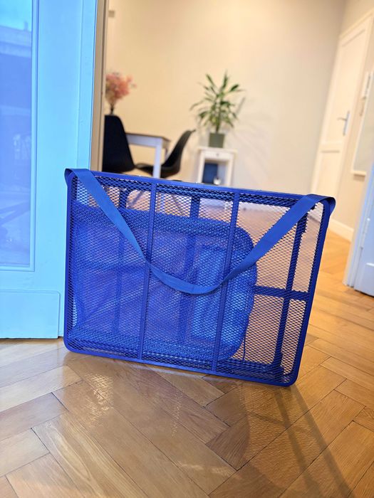 IKEA STRANDÖN rozkładany przenośny stolik i 2 krzesła plażowe