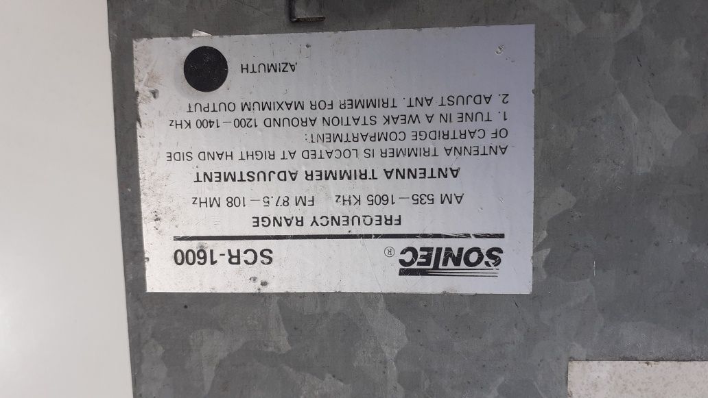 Autoradio Sontec SCR-1600
