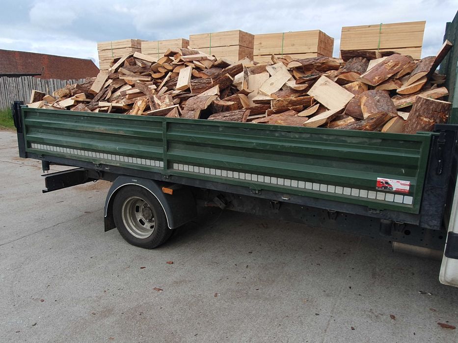 Zrzyny sosnowe tartaczne, drewno opałowe