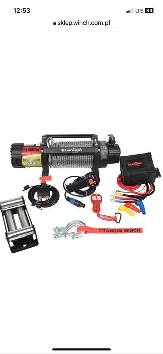Лебідка Titanium Colorado 12000 lbs 5.5 т лебедка