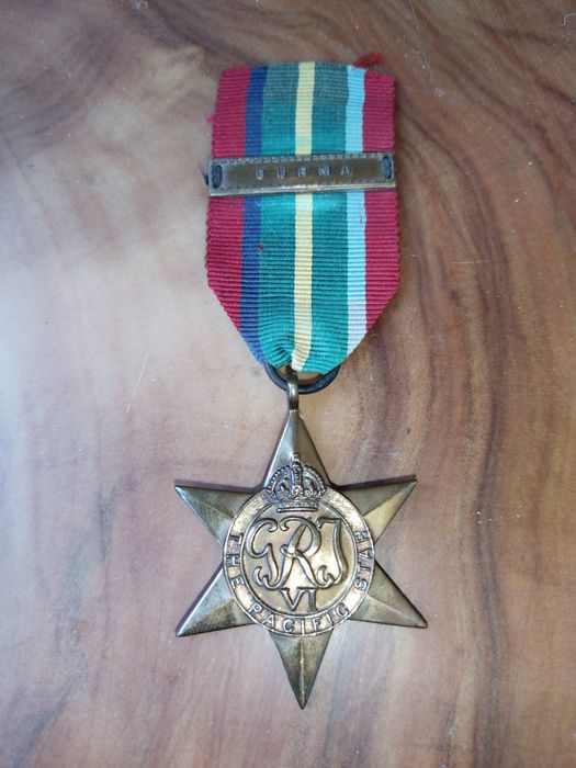 Знак тихоокеанская звезда Великобритания