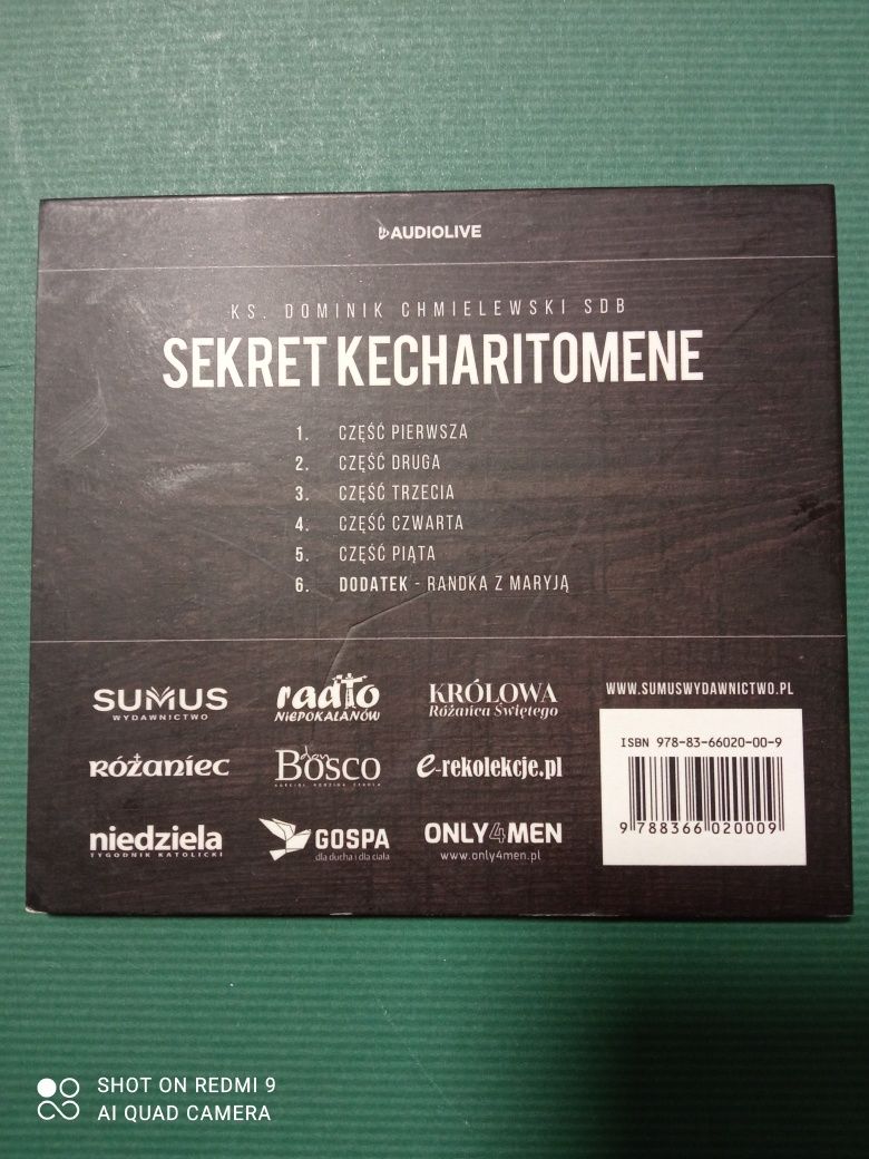 Ks Dominik Chmielewski sekret kecharitomene CD