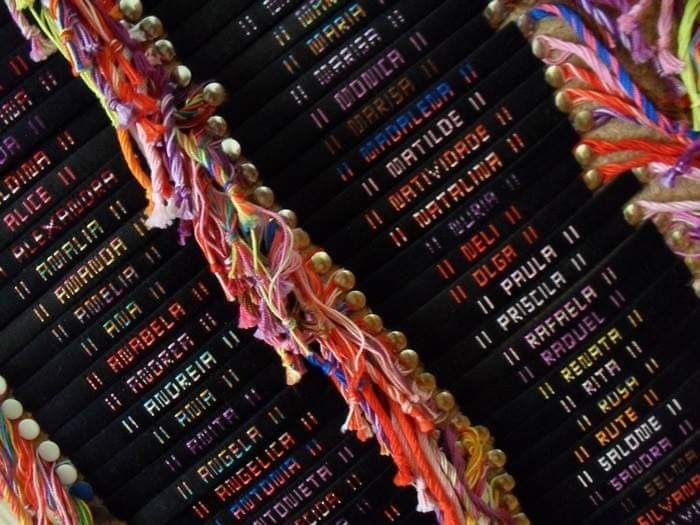 Pulseiras com nomes clubes signos