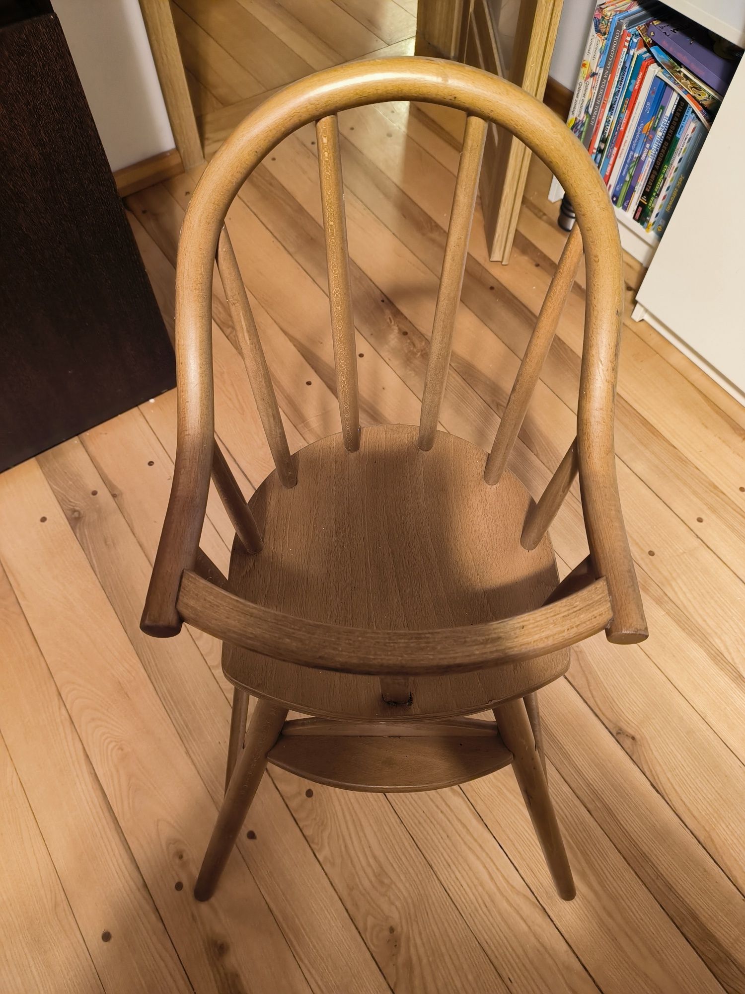 Krzesełko Ikea z drewna