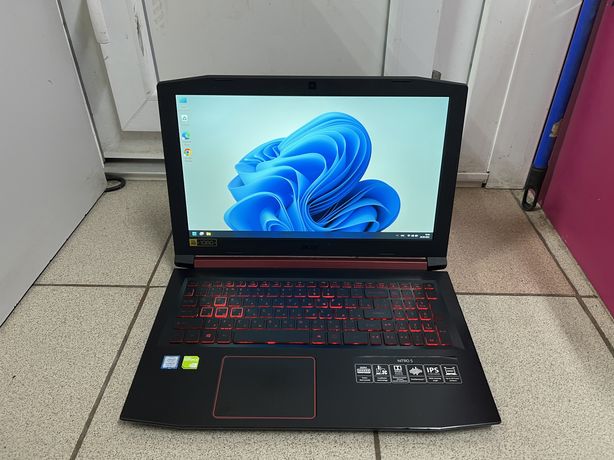 Игровой ноутбук Acer Nitro 5 Intel Core i5-8250U, ram 8gb, hdd 1tb