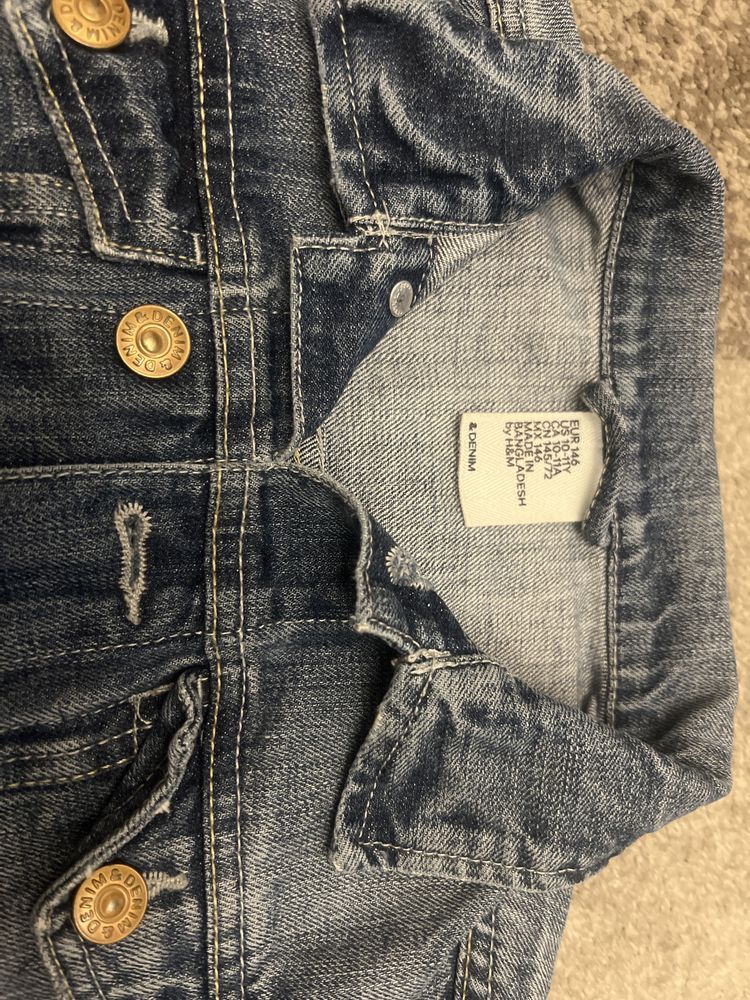 Kurtka jeansowa H&M r. 146