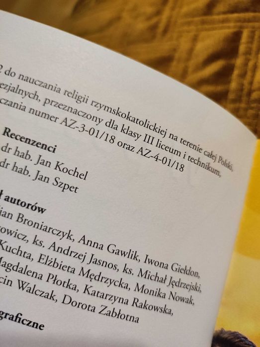 Religia klasa 3 podręcznik