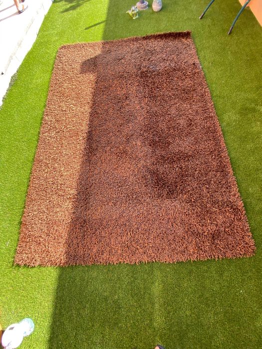 Carpete de sala castanho 3,00X2,00