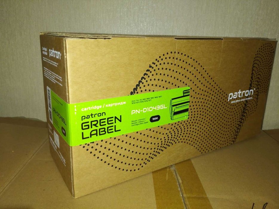 Картридж Patron Green Label Samsung MLT-D1043GL, D104 (ML-1661) Black