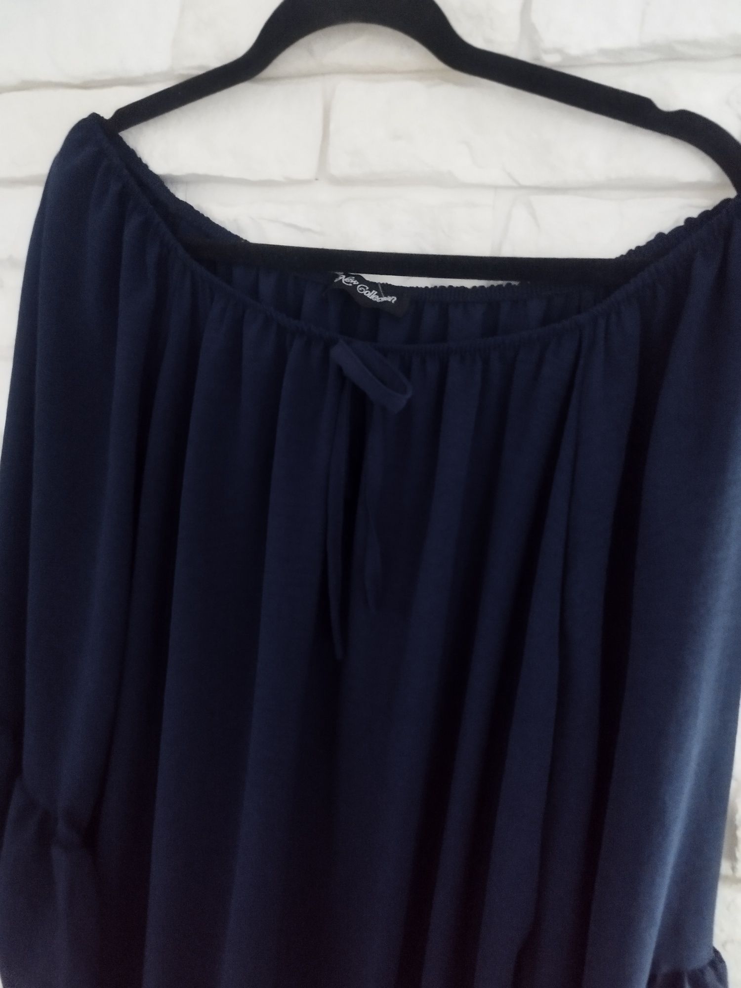Włoska sukienka tunika plus size xxxxl 50 52