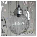 Lampa szklana Kula Chic Antique 1