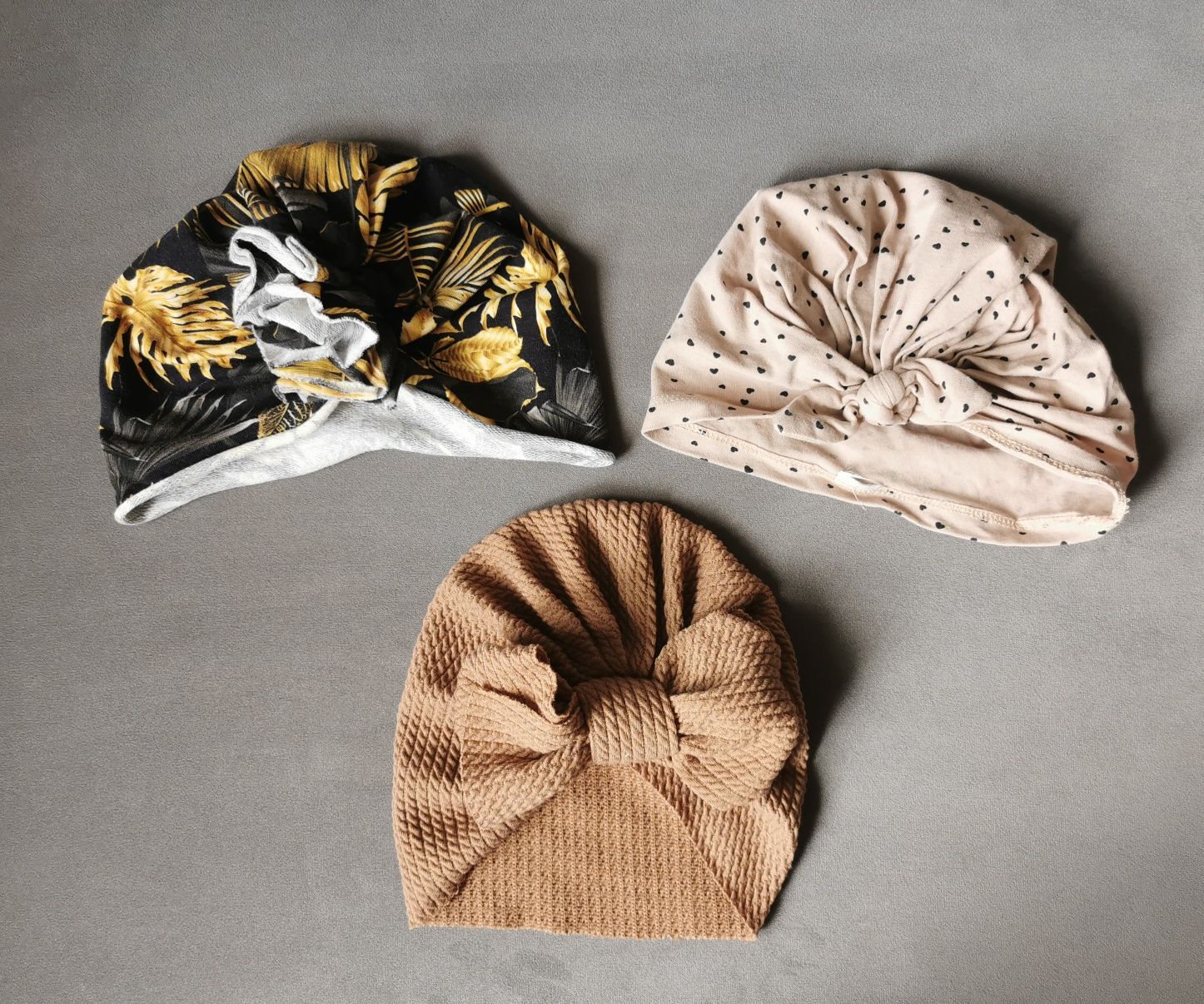 Czapka turban x3 r. 86/92