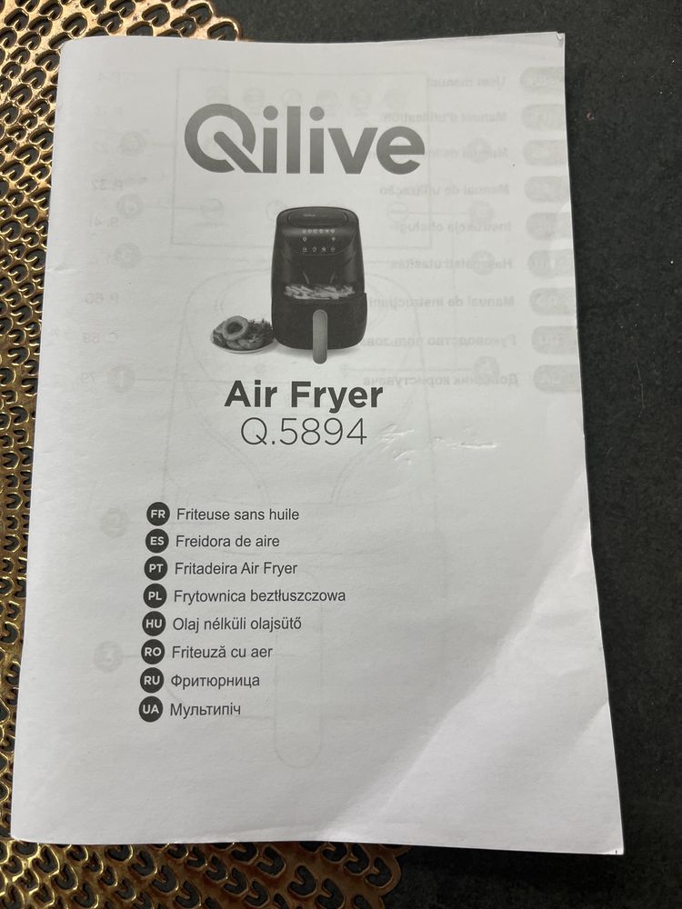 Fritadeira Qilive Air Fryer