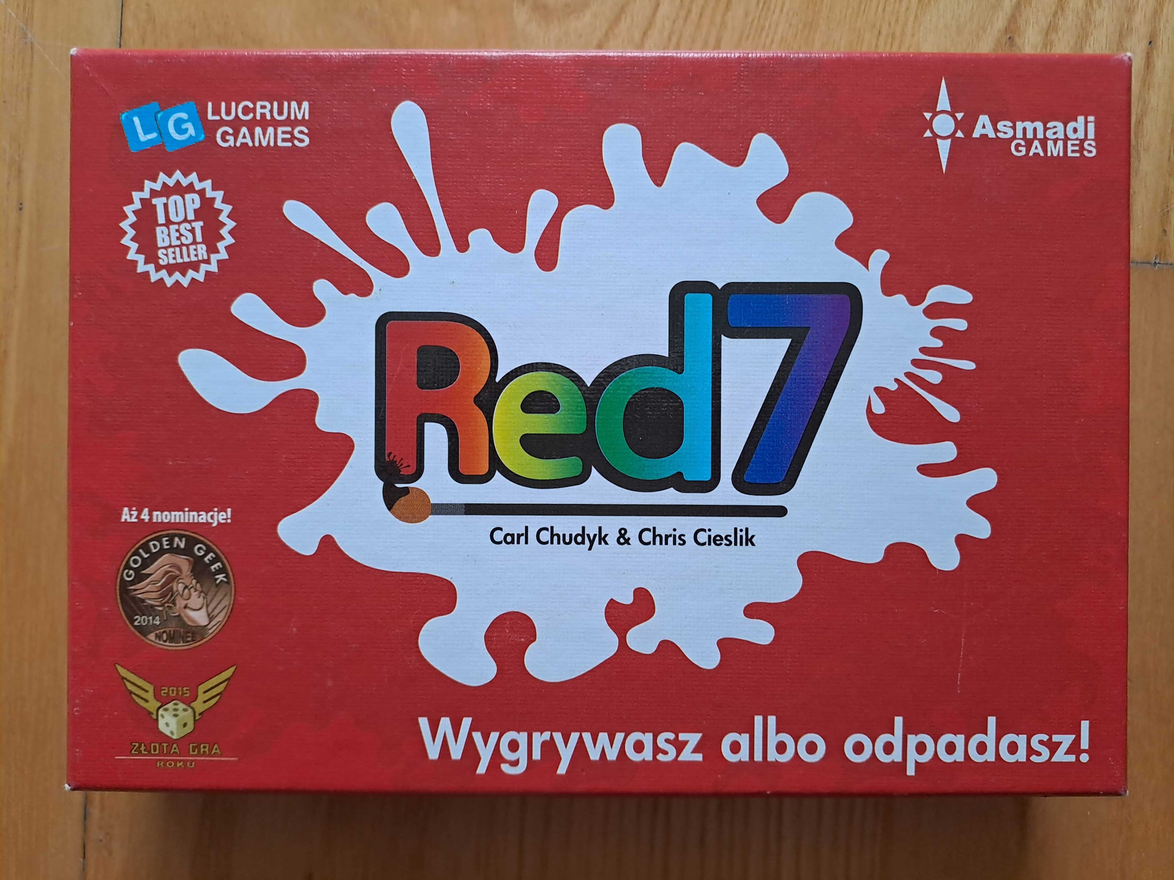 Red 7 gra karty NOWA