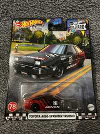 Hot wheels premium boulevard toyota ae86 sprinter trueno