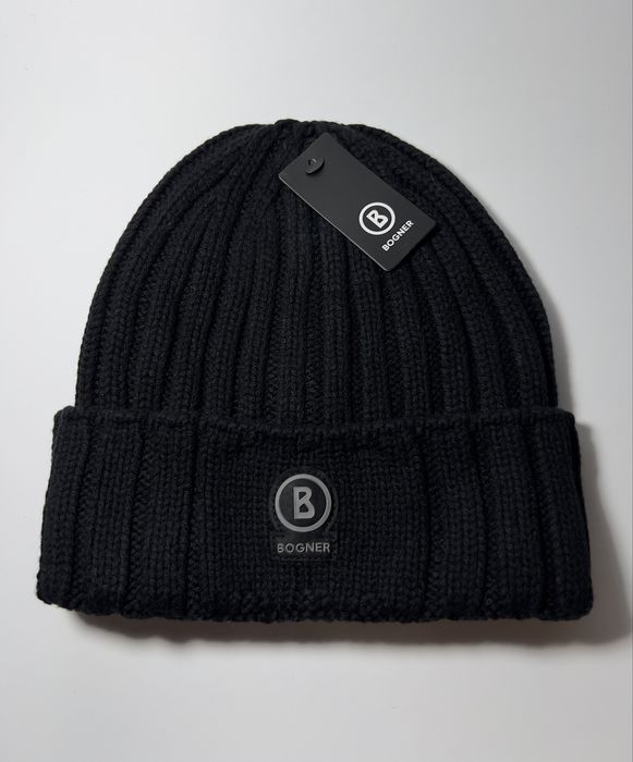 Шапка Bogner з флісом чорна