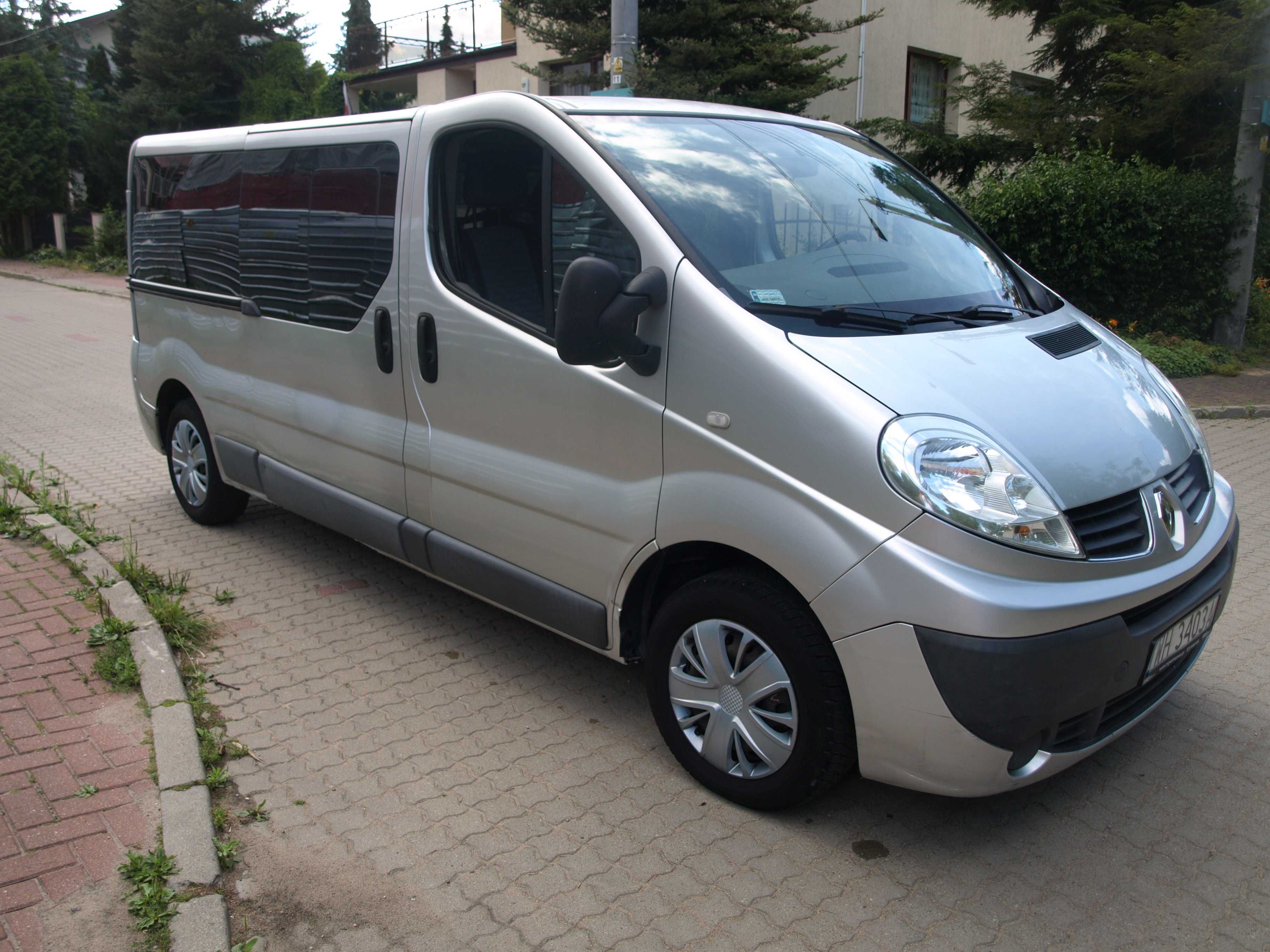 Renault Trafic 2.0DCI 9 OSOBOWY Długi Klima Elektryka 228 tyś km