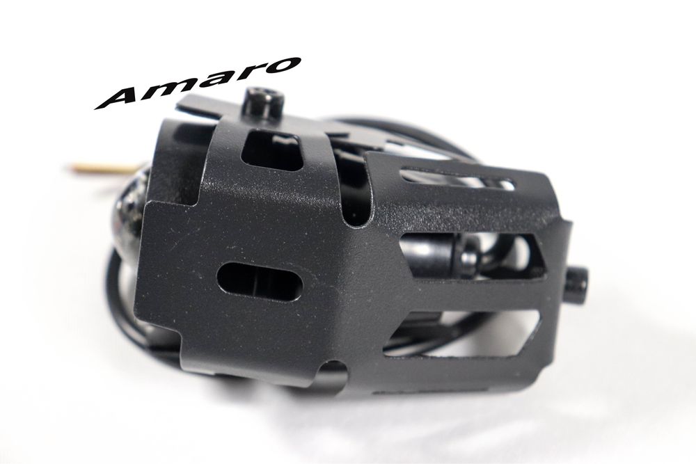 2 Farois/Luzes Led Auxiliares Com Angel Eyes e Interruptor Para Moto| NOVOS