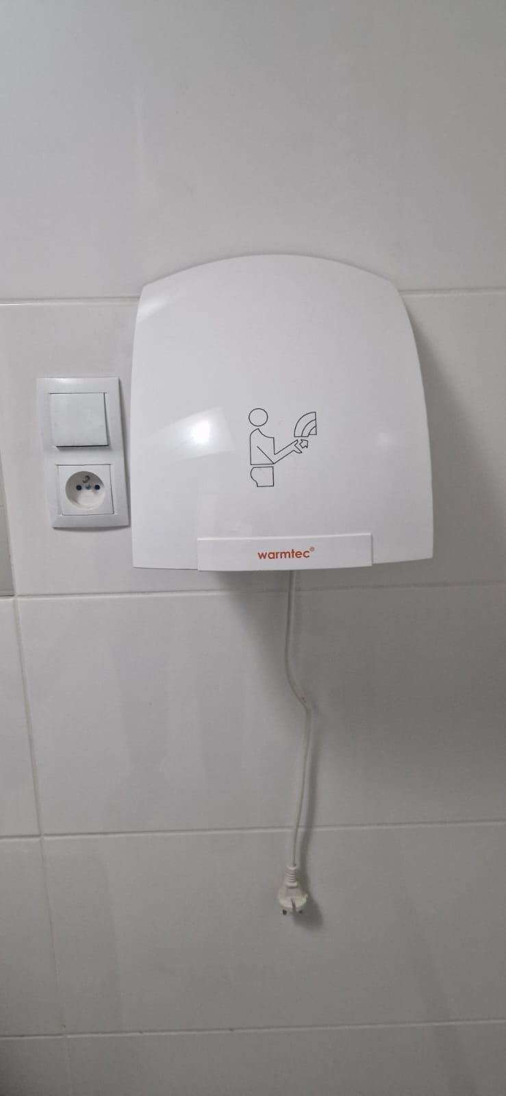 Elektryczna Suszarka do rąk Warmtec
