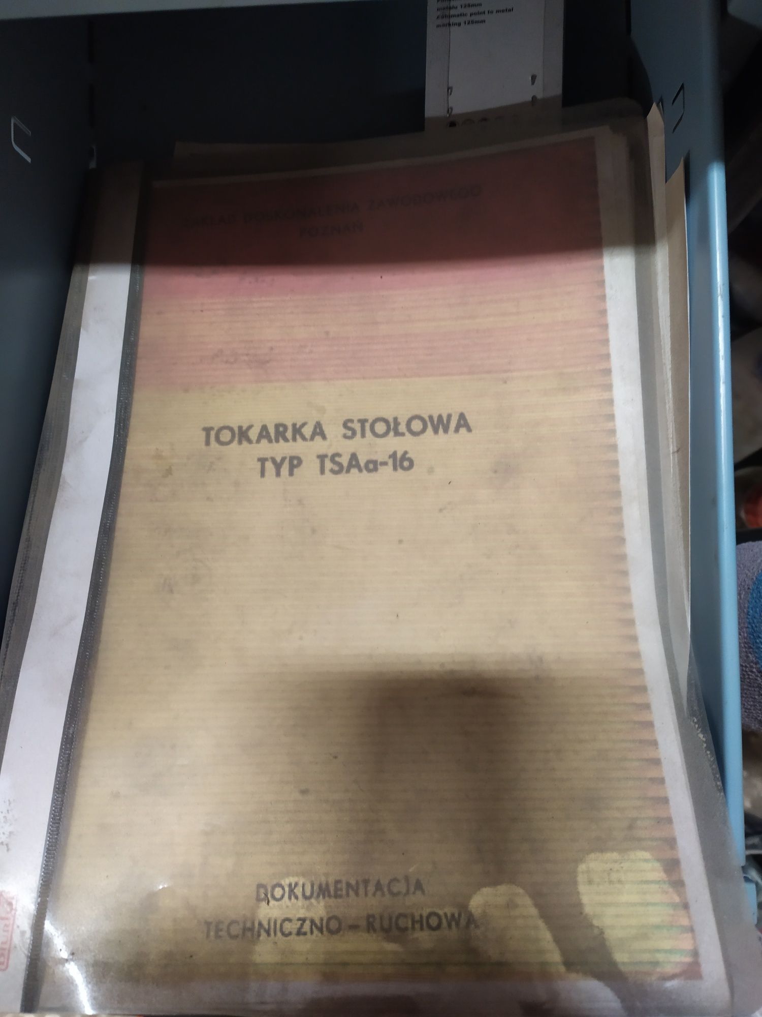 Tokarka TSA 16 ze stołem