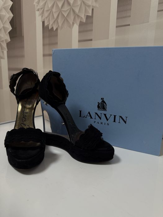 Босоніжки на високому підборі Lanvin Paris