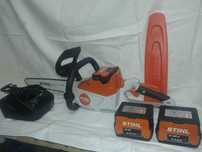 Piła akumulatorowa STIHL MSA 60C pilarka + 3 akumulatory + ładowarka