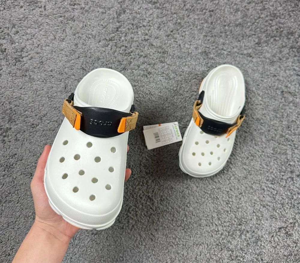 Crocs Classic All-terrain Clog Оригінал усі розміри! Чорні, білі крокс