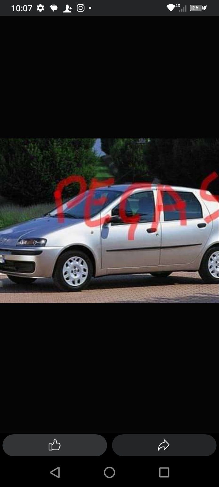 Punto mk2 peças disponíveis