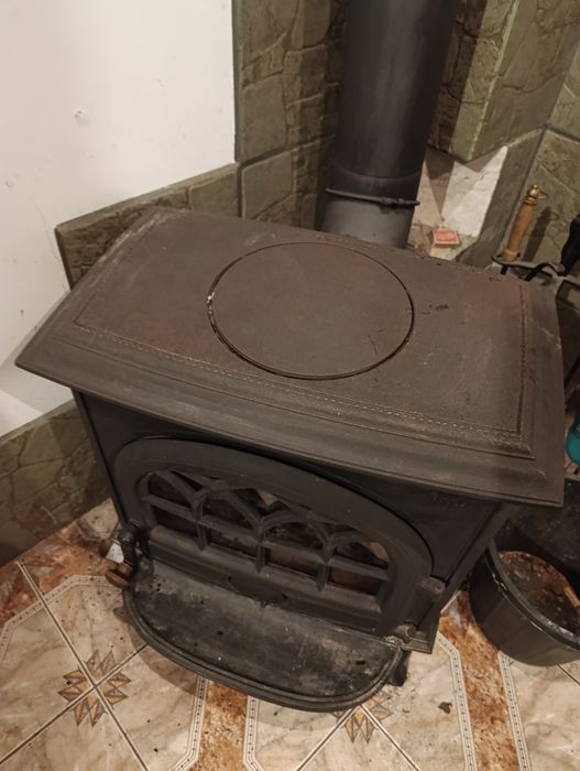 Piecyk koza kominek jotul norweskie
