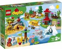 Конструктор LEGO DUPLO 10907 Животные мира 121 деталь новый