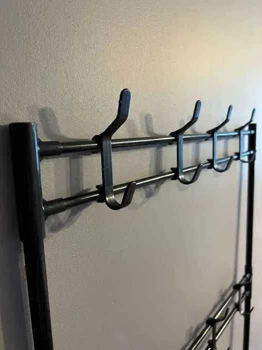 *WYPRZEDAŻ* STOJAK WIESZAK METALOWY półka na ubrania buty loft
