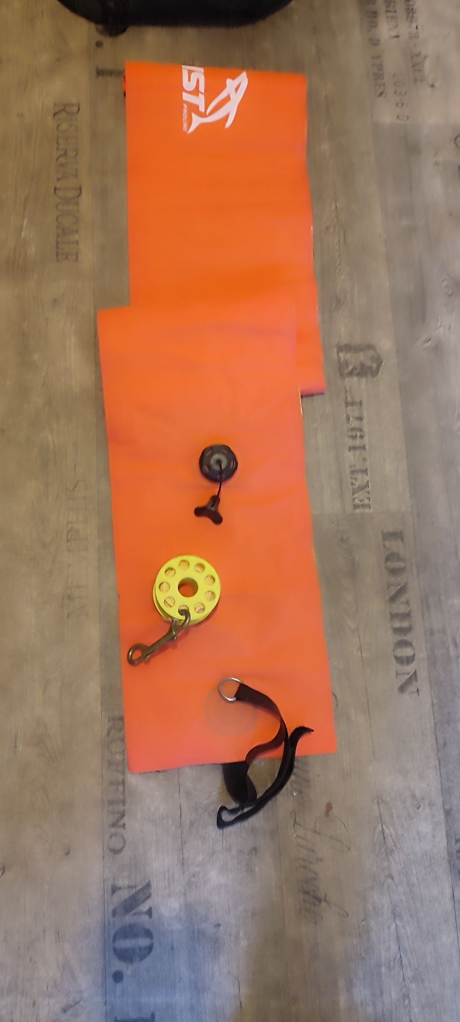 Bojka nurkowa  Deco IST+szpulka+karabin okazja!!!
