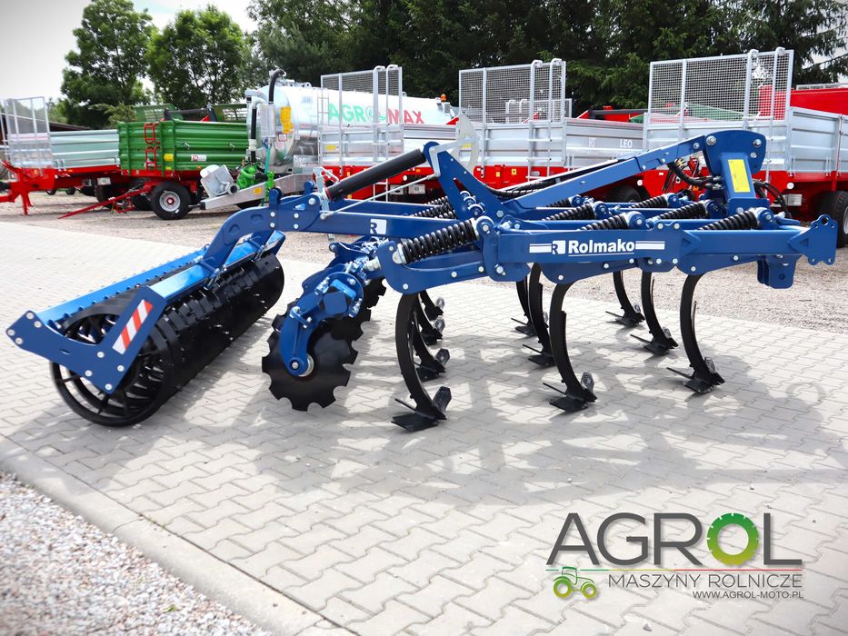 Agregat bezorkowiec Rolmako u436 premium wał daszkowy tandem uring