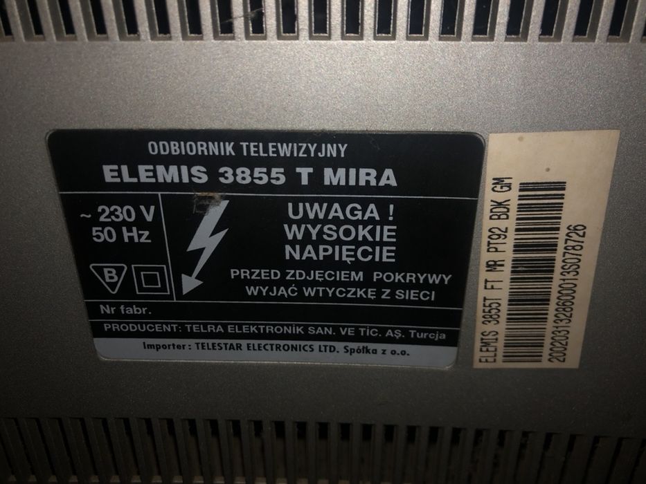 Elemis 3855T sprawny