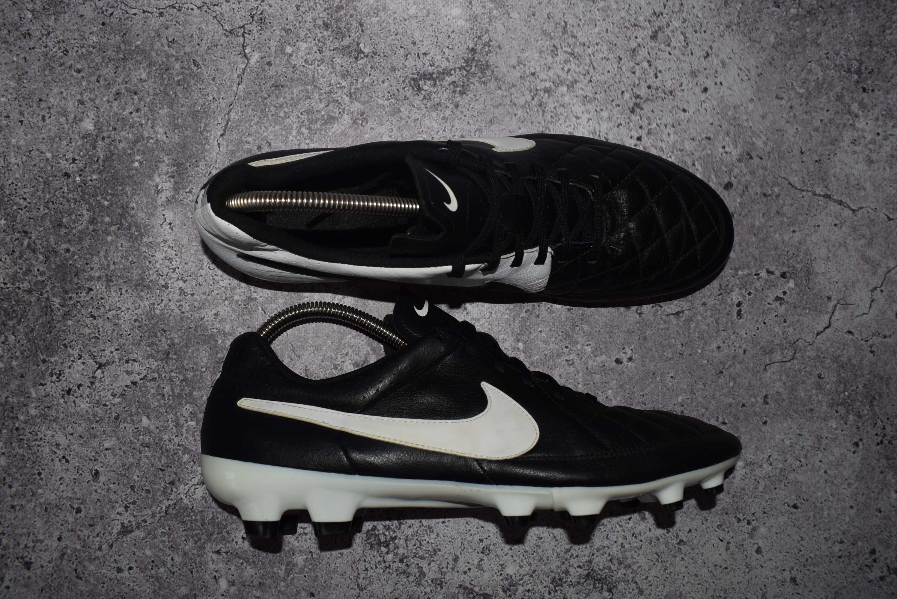 Nike Tiempo Genio FG (Футбольные Кожаные Копы Бутсы Найк Тьемпо )