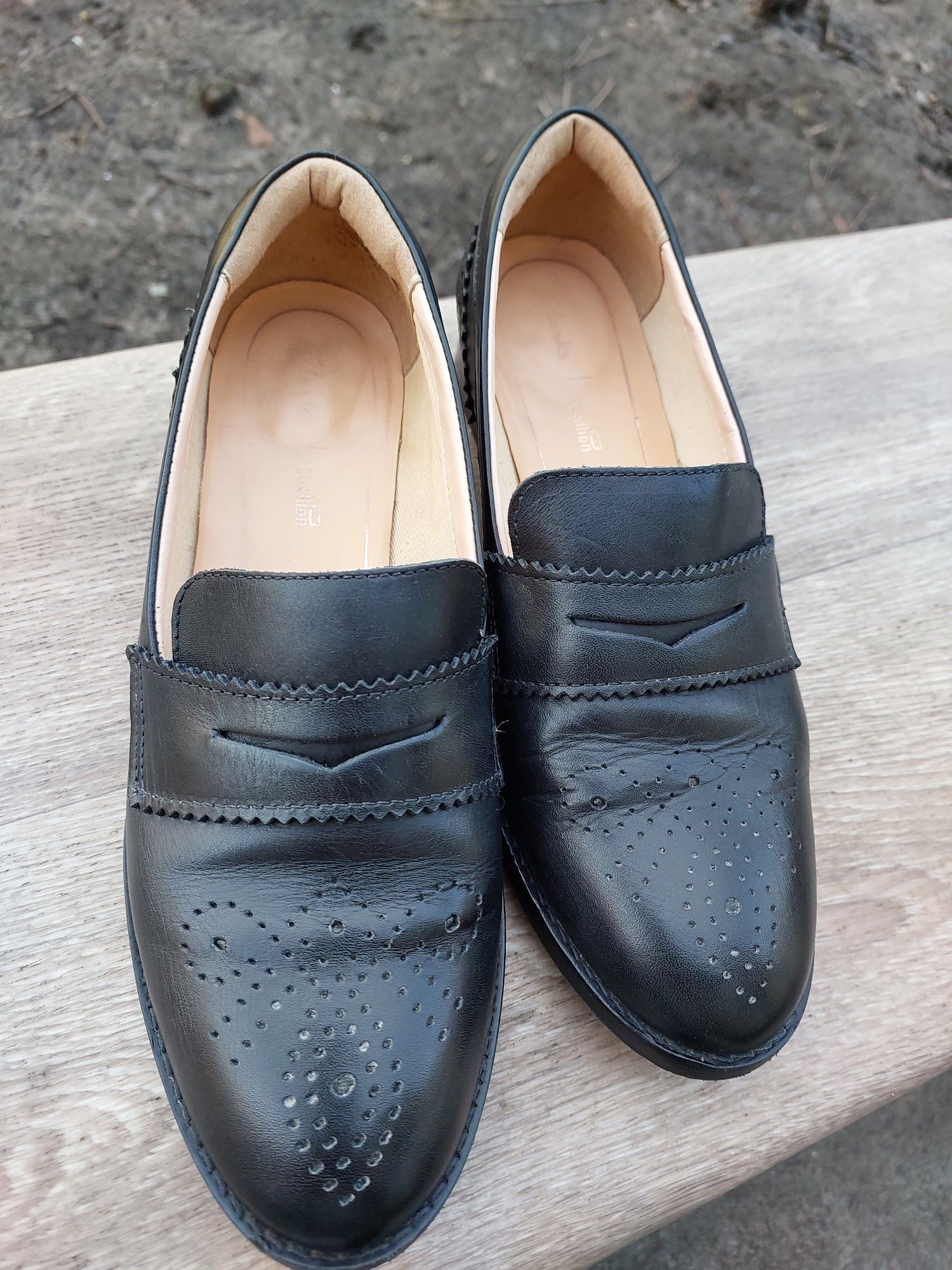 Туфлі шкіряні Clarks 37-38р