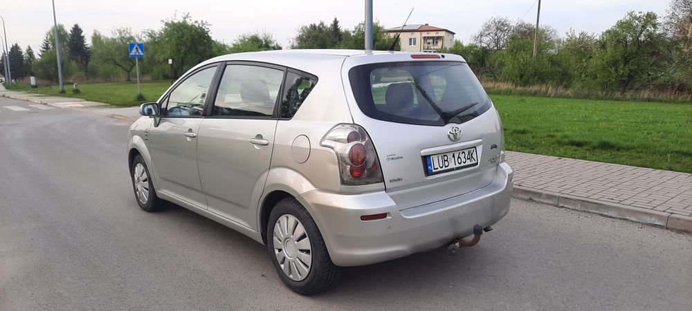 Toyota Corolla Verso. 1.8 Benzyna+LPG 129KM. 7 osobowa.