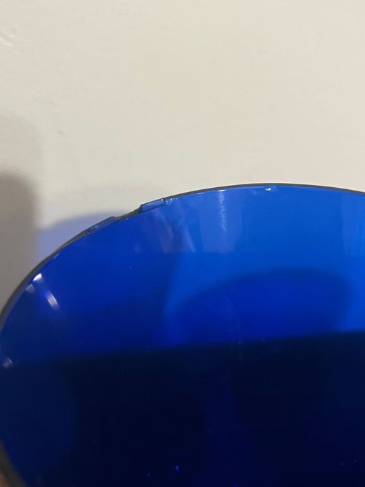 Kolorowe szklo, kieliszki PRL.