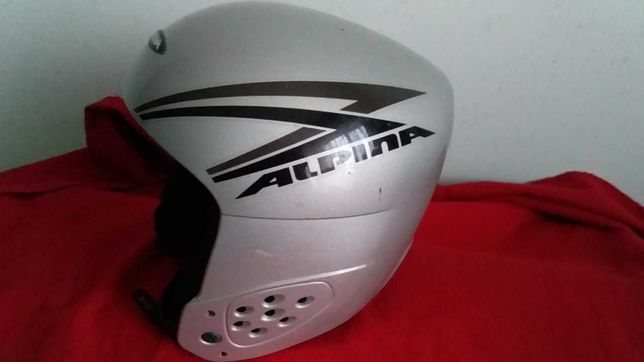 Защитный,горнолыжный детский шлем -Alpina -53-56; оригининал
