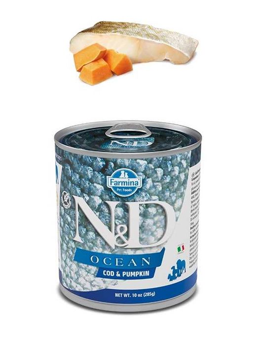 Farmina Dog N&D Ocean Adult Cod & Pumpkin 6 x 285g