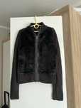 Czarna narzutka sweter damski H&M rozmiar XS