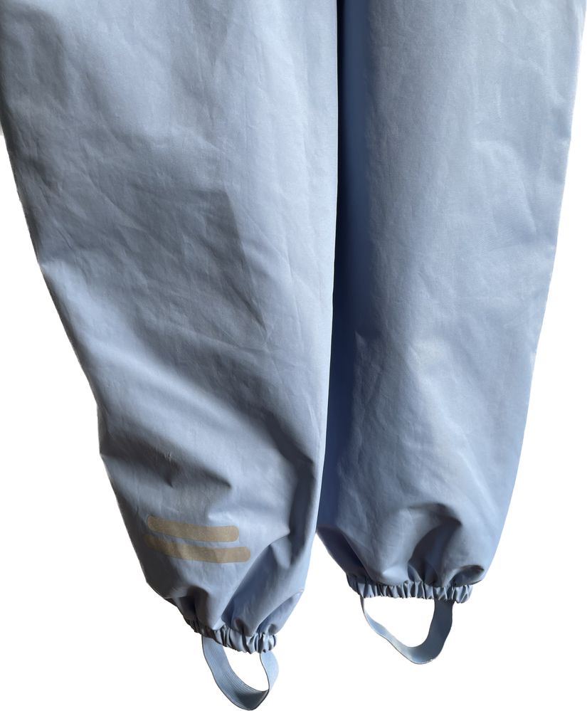Spodnie przeciwdeszczowe na szelkach 128