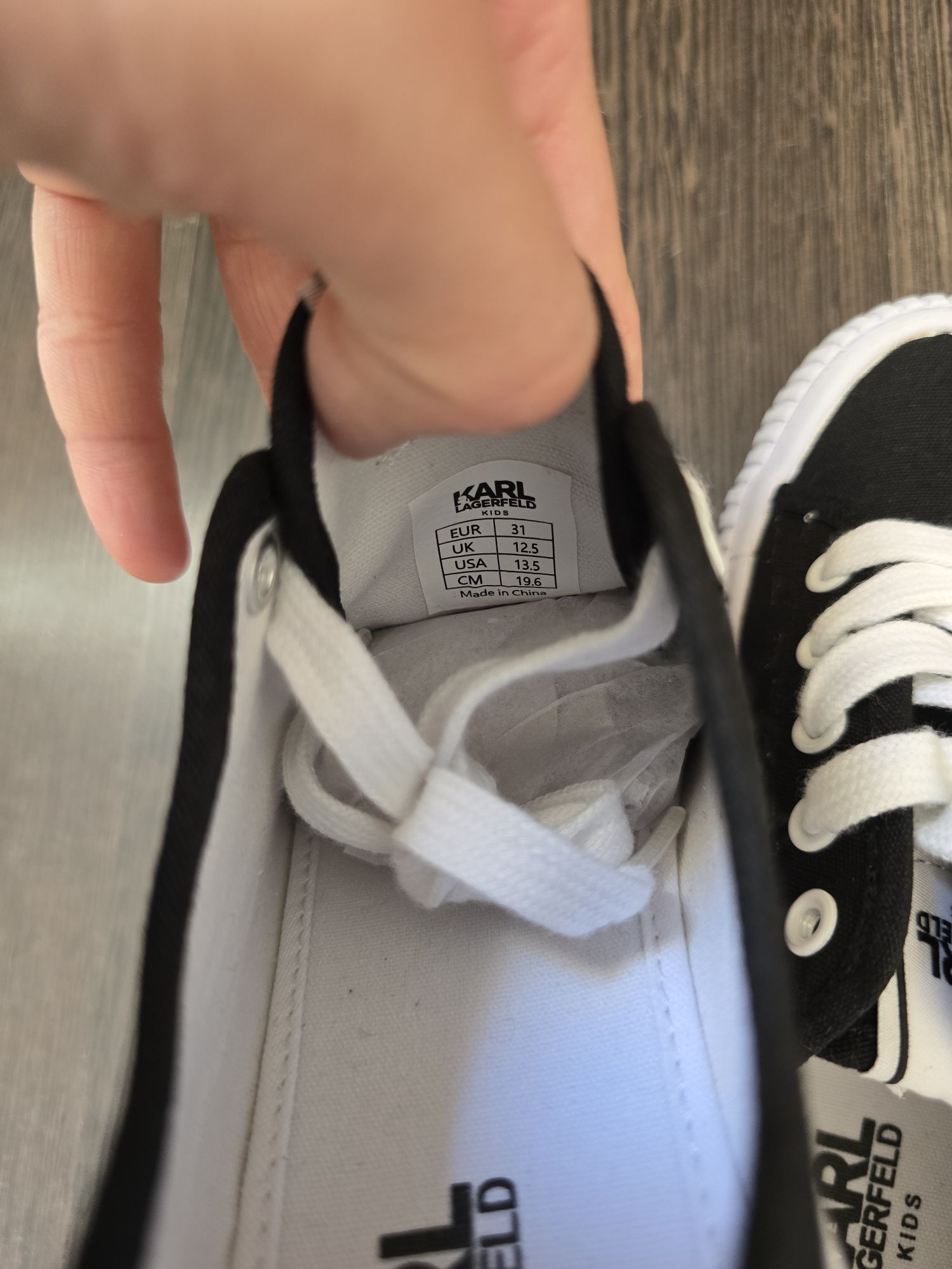 Кеди дитячі Karl Lagerfeld Kids 31 р для хлопчика